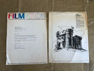 Castle Grayskull He - Man - Filmation Promo Press Material - Mattel