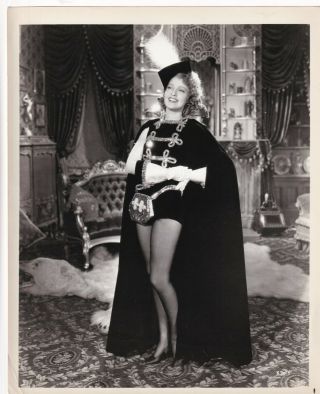 Jeanette Macdonald Cheesecake Sexy Legs 1930s Vintage Portrait Orig Photo 23