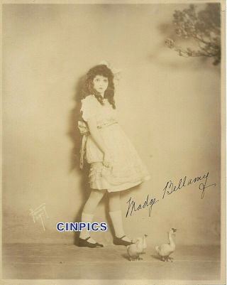 Madge Bellamy Autograph From Her Estate - Vintage Double Weight 7.  5x9.  5