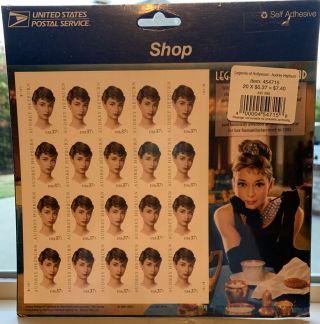 20 - Audrey Hepburn Stamps Breakfast At Tiffany 