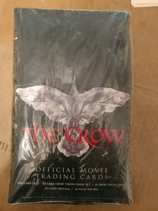 The Crow Official Movie 1994 Trading Cards Brandon Lee Box