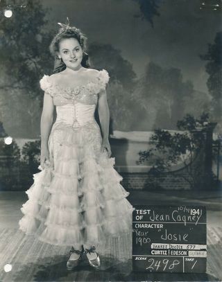 Jeanne Cagney Costume Test Production Still Vintage 41 Yankee Doodle Dandy Photo