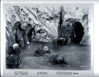 " The Mole People " - 3 B/w 8x10 Vintage Movie Photos