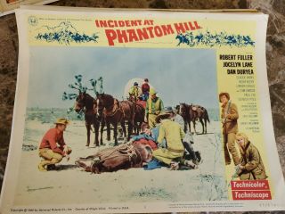 Incident At Phantom Hill Orig Lobby Card Robert Fuller Jocelyn Lane