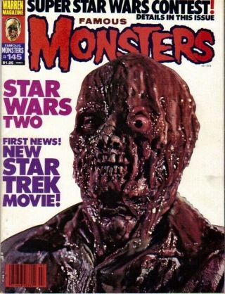 Famous Monsters Of Filmland 145 July 1978 The Incredible Melting Man Cover