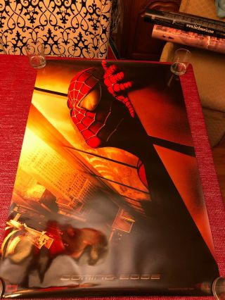 Spider - Man Double - Sided Movie Poster One Sheet Not Folded 27 X 40 Twin Towers