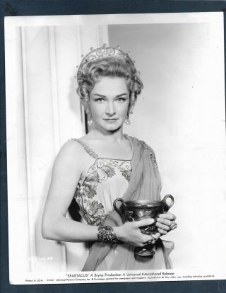Nina Foch Lovely Sexy Pose Portrait In Spartacus 1961 Vintage Orig Photo 48