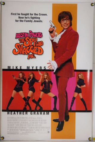 Austin Powers: The Spy Who Shagged Me Rolled Orig 1sh Movie Poster (1999)
