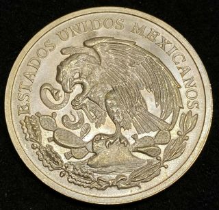 1962 Mexico Centenario 1862 - 1962 Cinco De Mayo Silver