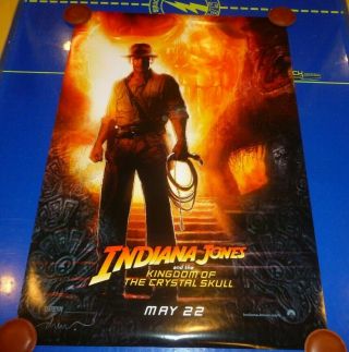 Indiana Jones Kingdom Of The Crystal Skull D/s Rolled Movie Poster 27 " X 40 "