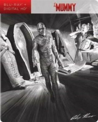 The Mummy (steelbook) [blu - Ray,  Digital Hd] Not Rated Format Bran