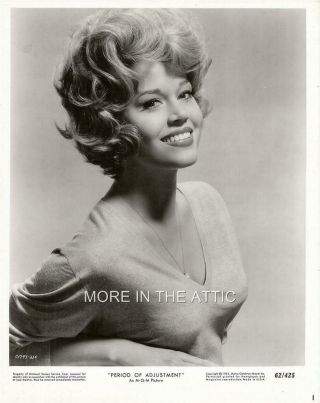 Sexy Busty Barbarella Babe Jane Fonda Orig Vintage Mgm Portrait Still