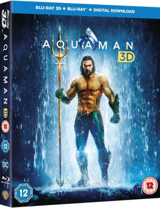 Aquaman Available In 3d,  Blu - Ray 2 Discs Set With Slipcover Region
