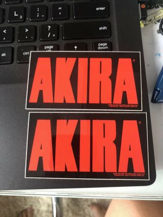 Akira Stickers 1988 Fashion Victim Supreme Tokyo Katsuhiro Otomo