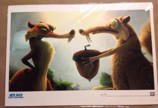 Ice Age: Dawn Of The Dinosaurs Picture With Certificate Of Authenticity Ia306
