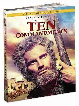 The Ten Commandments (1923 And 1956) [blu - Ray] [3 Discs]