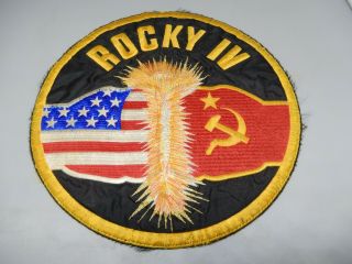 Just The Xl Patch From Sylvester Stallone Rocky Iv Cast Jacket