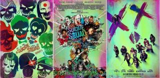 All 3 Suicide Squad Movie Poster 