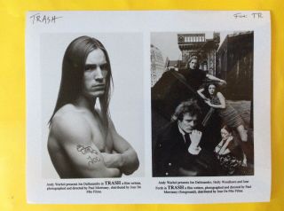 Trash (andy Warhol/ Paul Morrissey) Press Photo 8x10”,  Jane Forth,  See Info.
