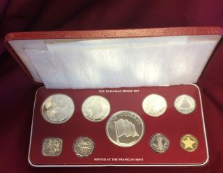 1976 Bahamas Proof Set With And