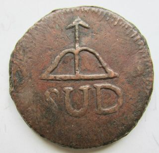 1812 Mexico War Of Independence Oaxaca Copper 8 Reales Sud