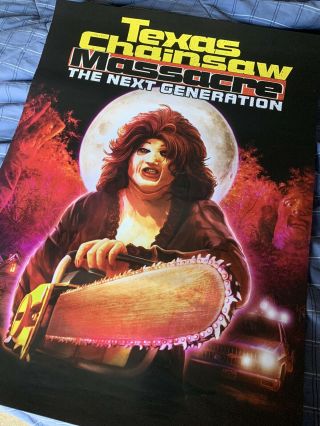 Texas Chainsaw Massacre The Next Generation Scream Shout Factory Poster