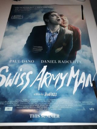 Swiss Army Man Version B Movie Poster Double Sided 27x40
