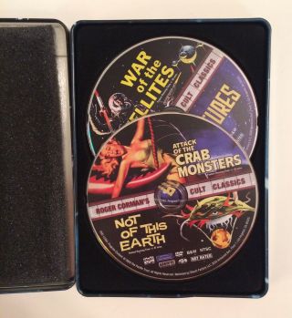 Roger Forman’s Cult Classics Triple Feature DVD’s Sci - Fi 3