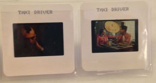 TAXI DRIVER (1976) Color Photo Slides (4) For DVD Release; Robert De Niro 2