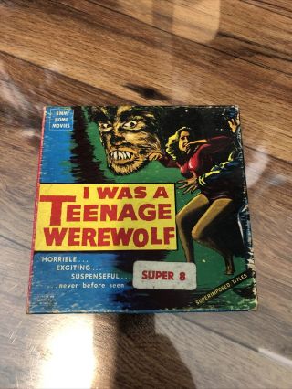 8mm 8 Movie I Was A Teenage Werewolf Universal Monsters