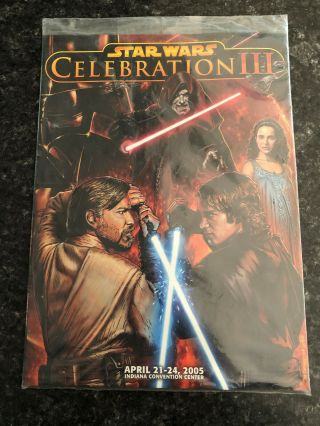 Star Wars Celebration Iii 2005 Commemorative Souvenir Program Guide Rots