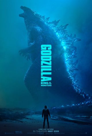 Godzilla King Of The Monsters Movie Poster 2 Sided Advance 27x40