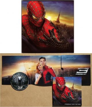 Spider - Man 3 Marvel Comics Tobey Maguire Cd - Rom Press Kit