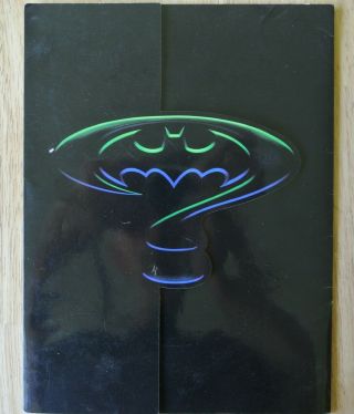 Batman Forever Promotional Booklet 1994 North American Licensee List