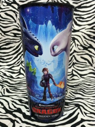 How To Train Your Dragon 3 The Hidden World Movie Theater Cup 44 Oz (8.  5 " Tall)