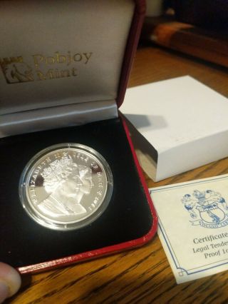 2012 Isle of Man Manx Cat Coin 1 oz Silver Proof & 3