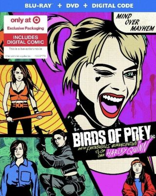 Dc Birds Of Prey - Target Exclusive With Digital Comic Blu - Ray,  Dvd No Digital