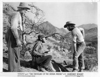 Humphrey Bogart,  Tim Holt " The Treasure Of The Sierra Madre " Movie Still