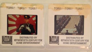TORA TORA TORA (1970) Color Photo Slides (6) ; DVD Release; Pearl Harbor; WWII 2