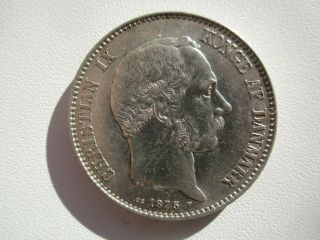 1875 Denmark 2 Kroner