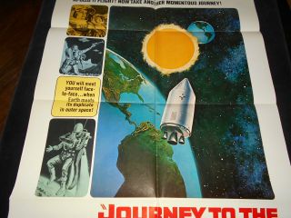 Journey To The Far Side Of The Sun.  Sci Fi Folded One Sheet Poster 3