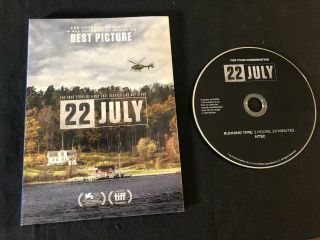 22 July—2018 Promo Dvd