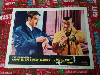A Shot In The Dark Lobby Card 4,  Peter Sellers Pink Panther 1964