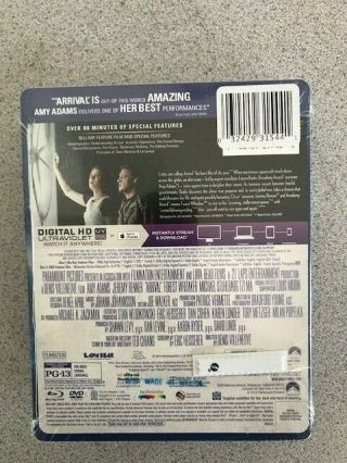 Arrival (Blu - ray Disc,  2018,  2 - Disc Set,  SteelBook) 3
