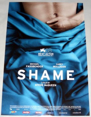 Shame Michael Fassbender Sex Addiction Steve Mcqueen Small Belgian Poster