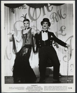 Liza Minnelli Joel Grey In Cabaret 