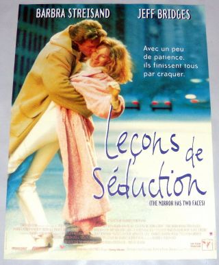 The Mirror Has Two Faces Barbra Streisand Jeff Bridges Small French Poster