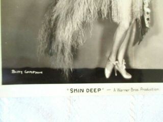 1929 - RISQUE - BURLESQUE DANCER - BETTY COMPSON - MOVIE - SKIN DEEP - PUBLICITY PHOTO 2