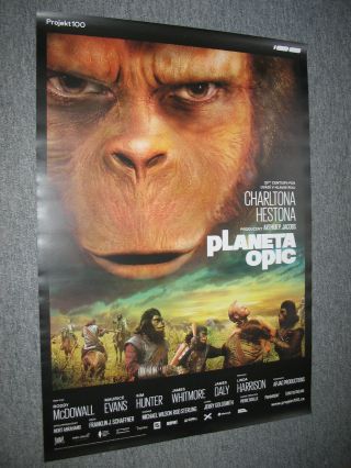 Planet Of The Apes - Movie Poster - Rolled Not Folded - Usa