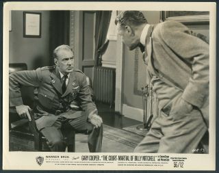 The Court Martial Of Billy Mitchell ’56 Gary Cooper Ralph Bellamy Uniform
